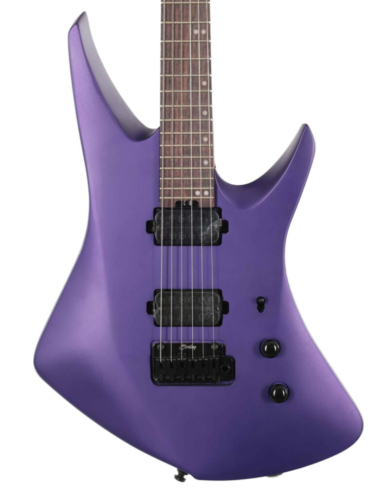 B Stock : Sterling by Music Man Kaizen Electric Guitar in Firemist Purple Satin - 001