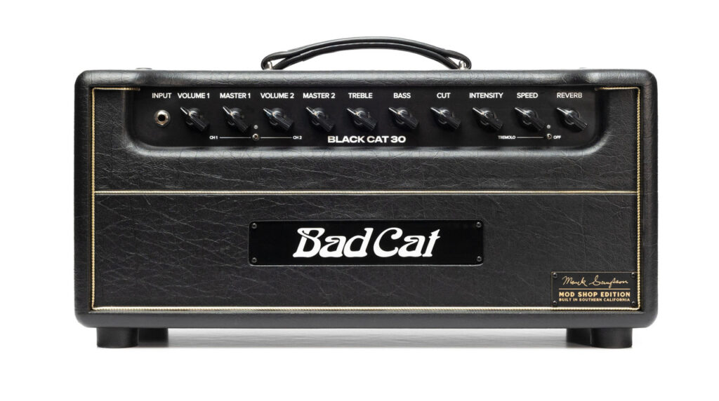 B Stock : Bad Cat Mod Shop Black Cat 30 Valve Amp Head - 012