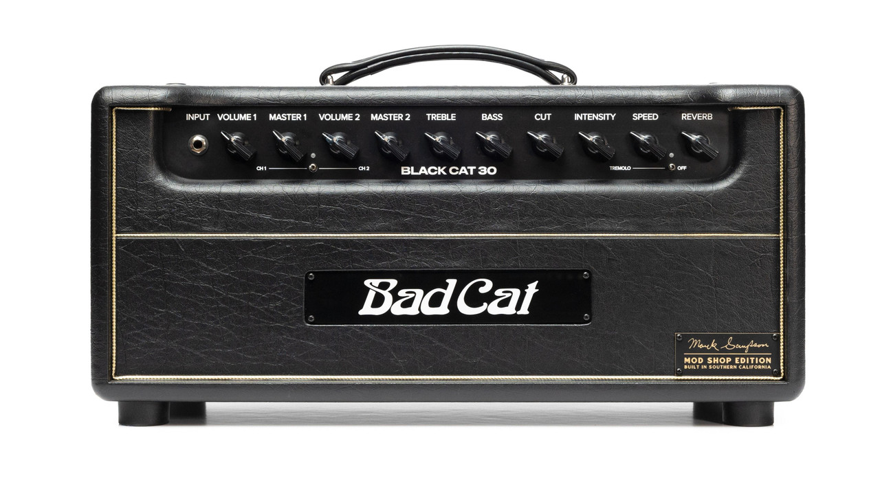 B Stock : Bad Cat Mod Shop Black Cat 30 Valve Amp Head - 012 - Image 1