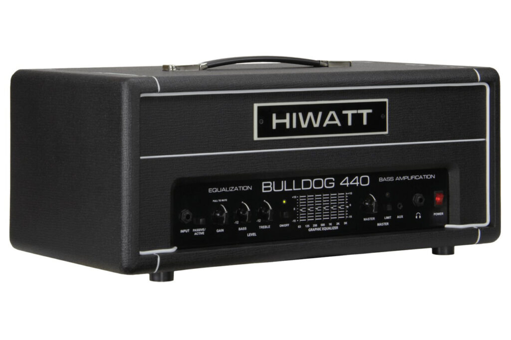 Hiwatt Bulldog 440 Mk II 440w Bass Amp Head