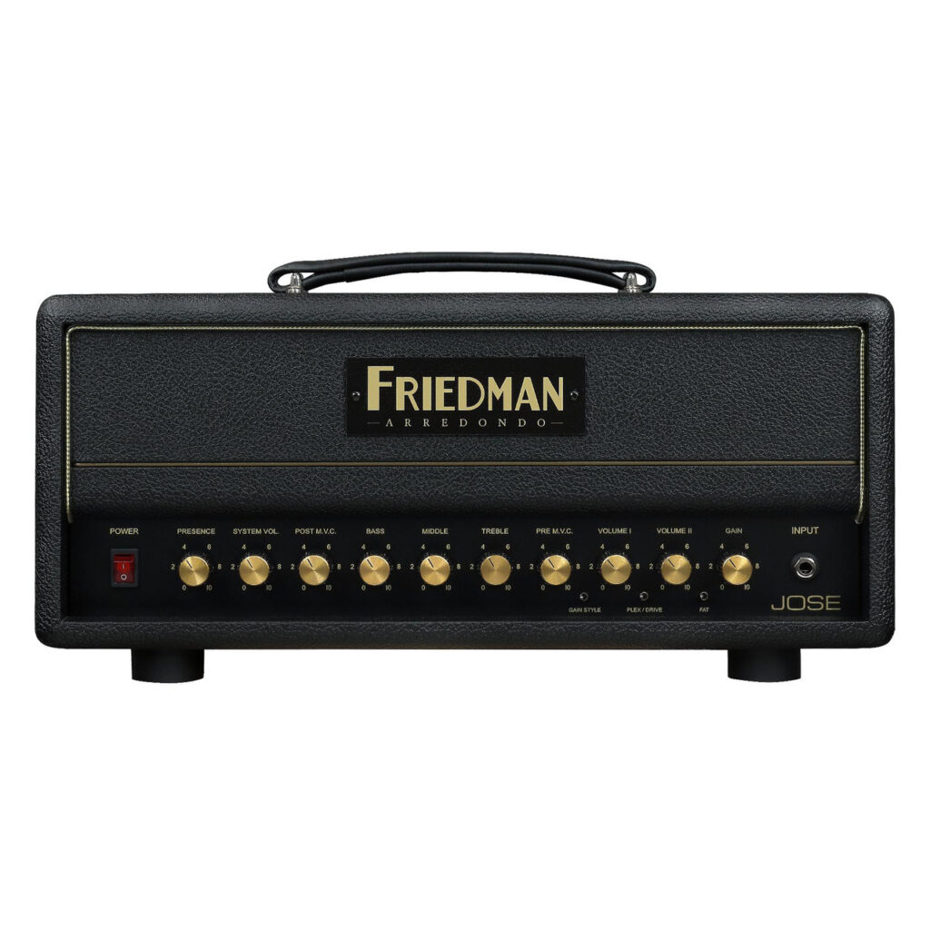 Friedman JOSE 20 Series Valve Amp Head