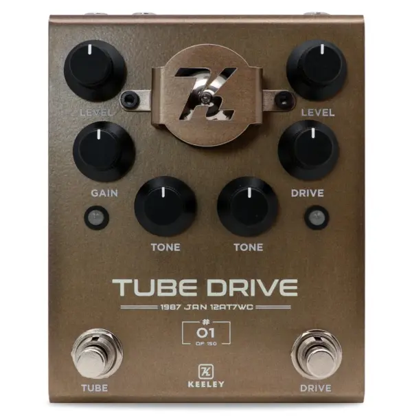 Keeley Limited Edition Tube Drive 12AT7WC Dual Overdrive Pedal - Image 1