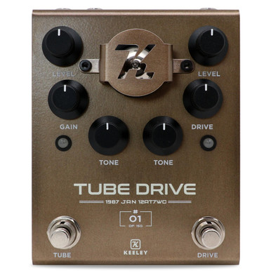 Keeley Limited Edition Tube Drive 12AT7WC Dual Overdrive Pedal - Image 2