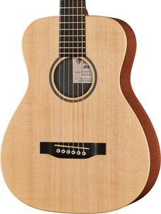 B Stock : Martin LX1EL Little Martin Left Handed Travel Electro Acoustic in Natural - 001