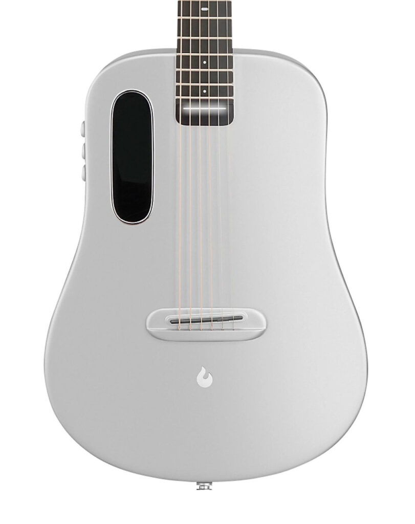 B Stock : Lava Music ME Air Electro Acoustic Smart Guitar in Carbon Silver with Airflow Bag - 001