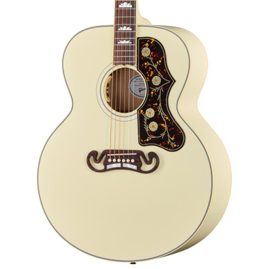Gibson SJ-200 Standard Electro Acoustic Guitar with Baggs HiFi DNA in Classic White - Image 2