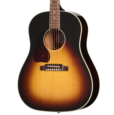 Gibson J-45 Standard Left-handed Electro Acoustic Guitar with Baggs HiFi DNA in Vintage Sunburst - Image 2