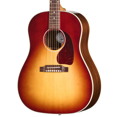 Gibson J-45 Standard Rosewood Electro Acoustic Guitar with Baggs HiFi DNA in Rosewood Burst - Image 2