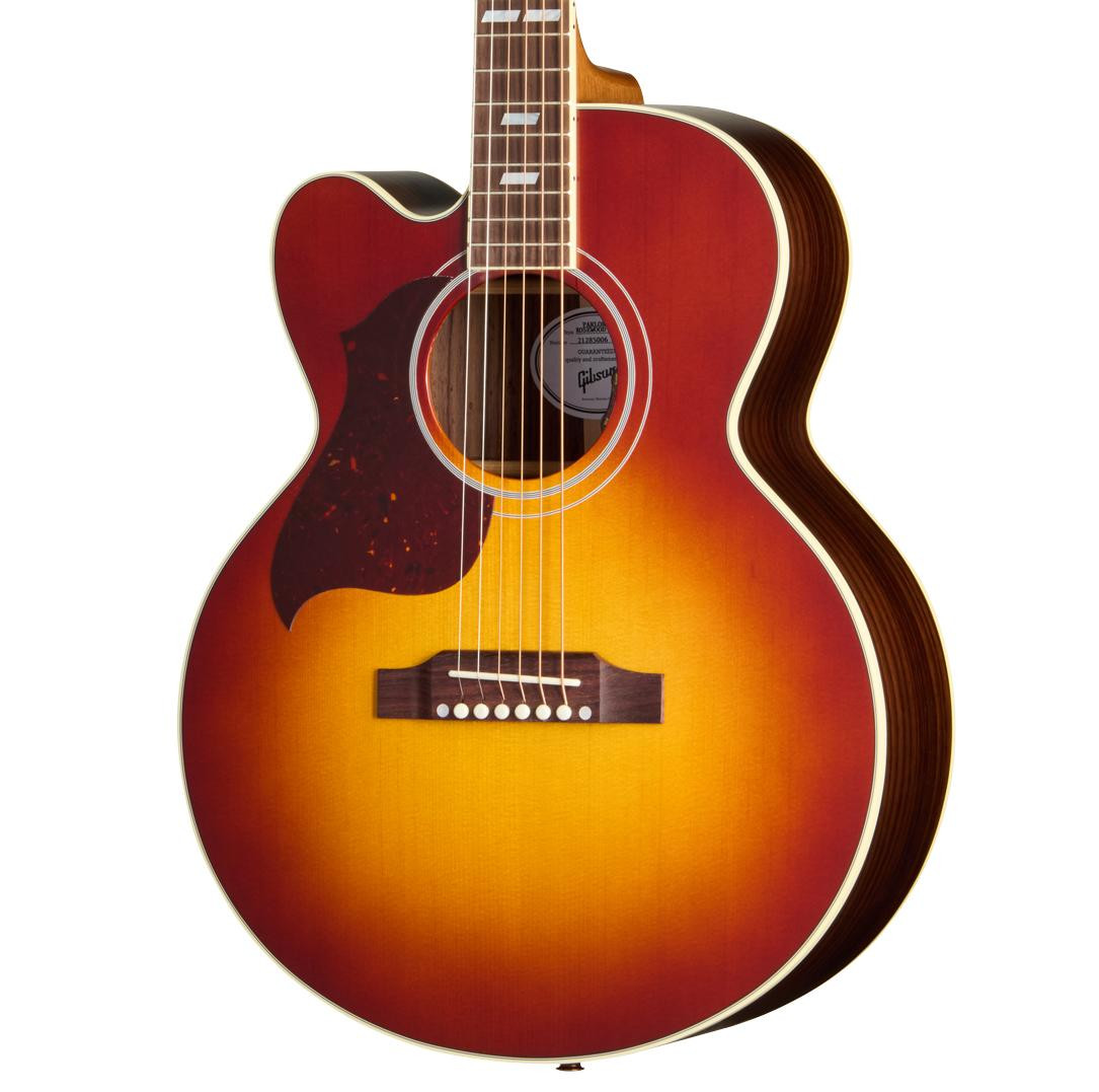 Gibson Parlour Rosewood EC Left-handed Electro Acoustic Guitar with Baggs HiFi DNA in Rosewood Burst - Image 1