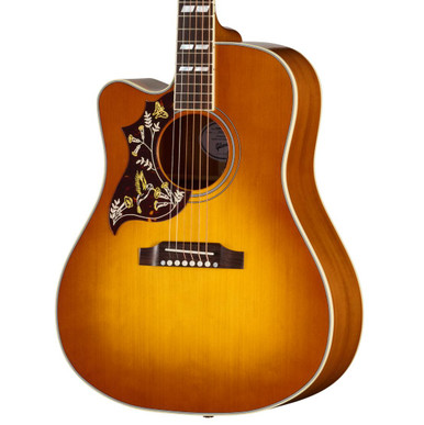 Gibson Hummingbird Standard EC Left-Handed Electro Acoustic Guitar with Baggs HiFi DNA in Heritage Cherry Sunburst - Image 2