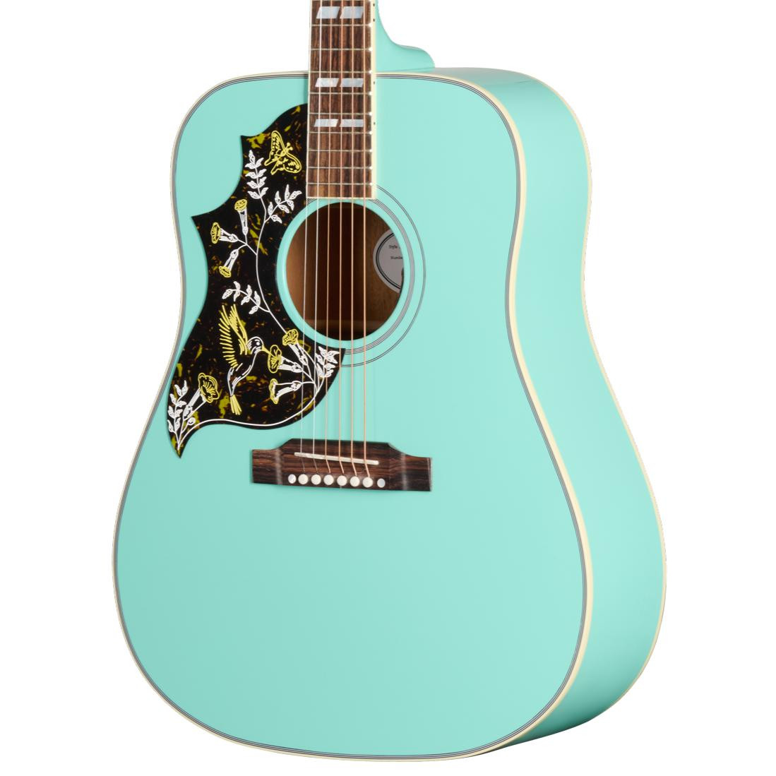 Gibson Hummingbird Standard Left-handed Electro Acoustic Guitar with Baggs HiFi DNA in Southwestern Turquiose - Image 1