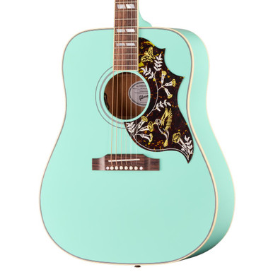 Gibson Hummingbird Standard Electro Acoustic Guitar with Baggs HiFi DNA in Southwestern Turquiose - Image 2