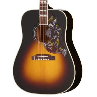 Gibson Hummingbird Standard Electro Acoustic Guitar with Baggs HiFi DNA in Vintage Sunburst - Image 2
