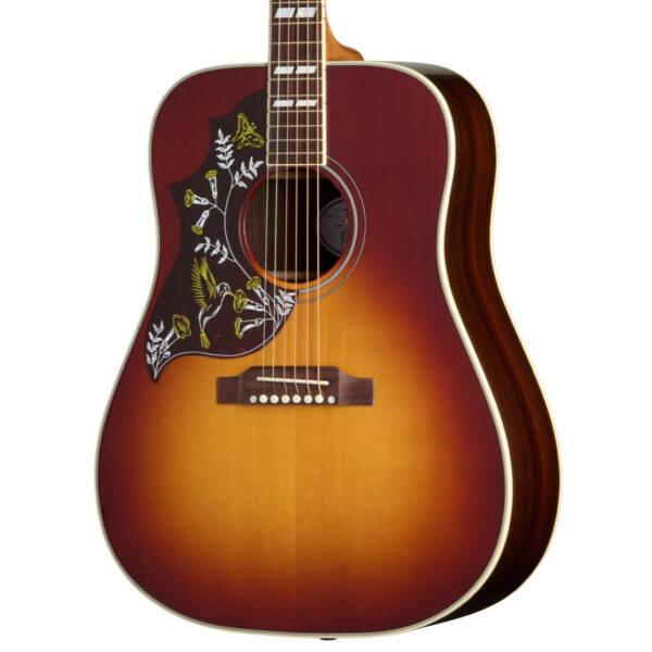 Gibson Hummingbird Standard Rosewood Left-handed Electro Acoustic Guitar with Baggs HiFi DNA in Rosewood Burst - Image 1