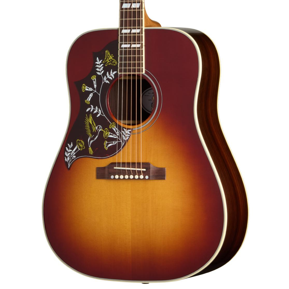 Gibson Hummingbird Standard Rosewood Left-handed Electro Acoustic Guitar with Baggs HiFi DNA in Rosewood Burst - Image 1