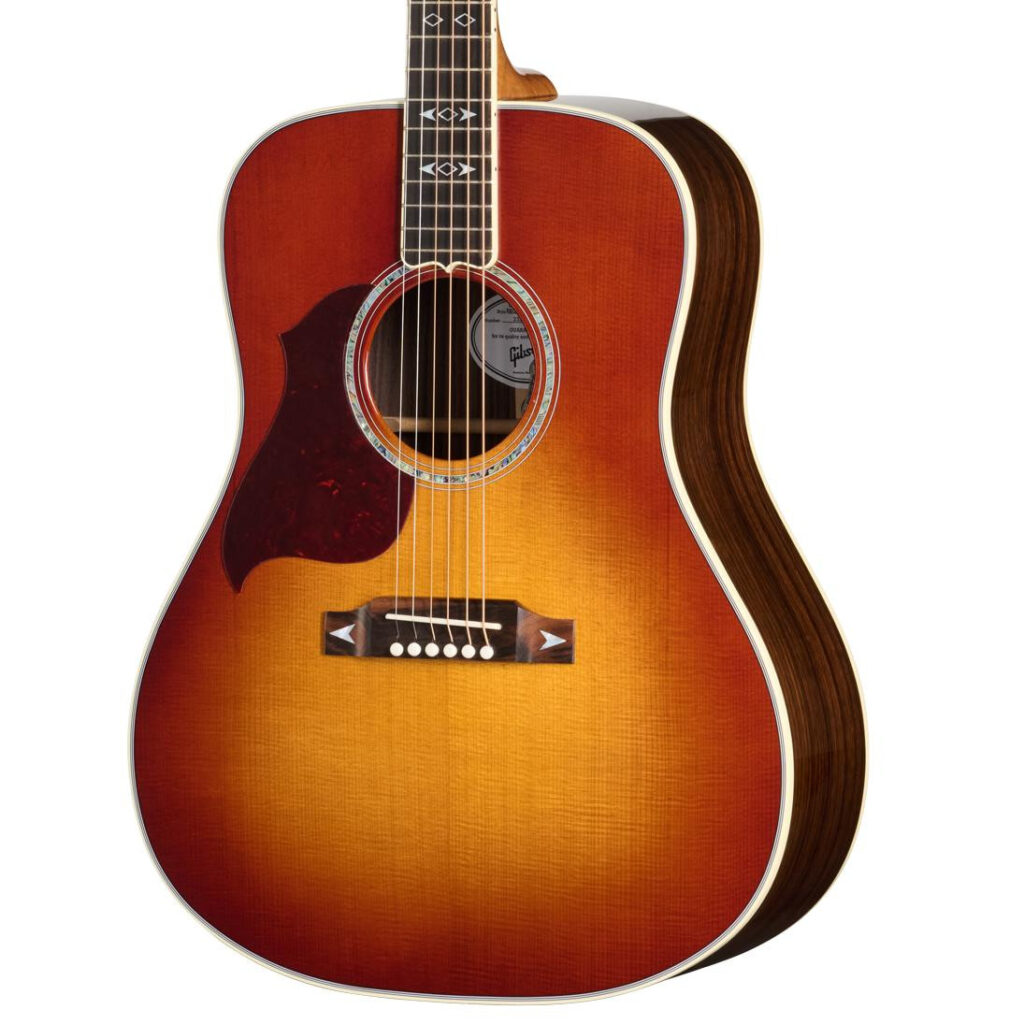 Gibson Songwriter Recording Artist Left-handed Electro Acoustic Guitar with Baggs HiFi DNA in Rosewood Burst