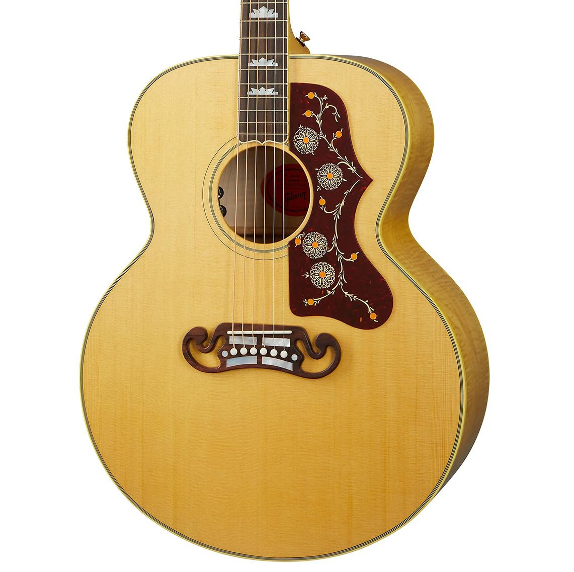 Gibson SJ-200 Original Electro Acoustic Guitar with Baggs HiFi DNA in Antique Natural - Image 1