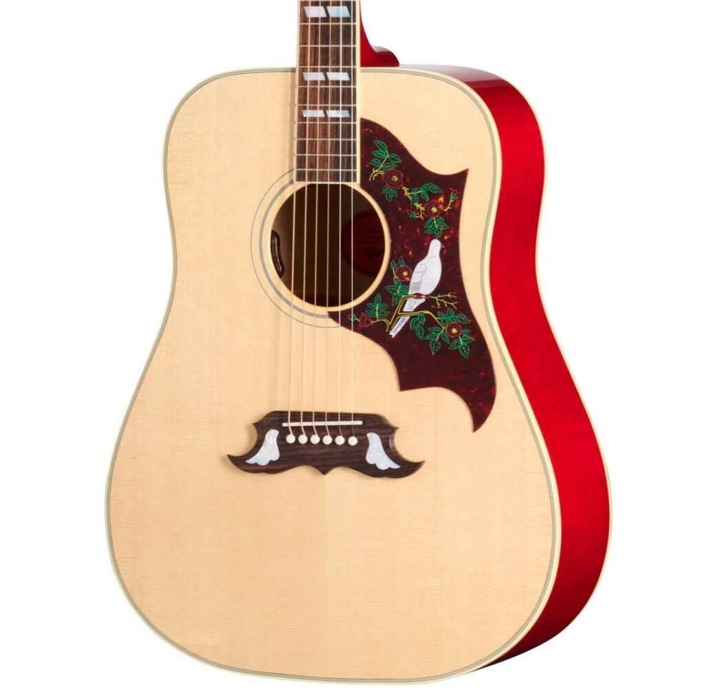 Gibson Dove Original Electro Acoustic Guitar with Baggs HiFi DNA in Antique Natural