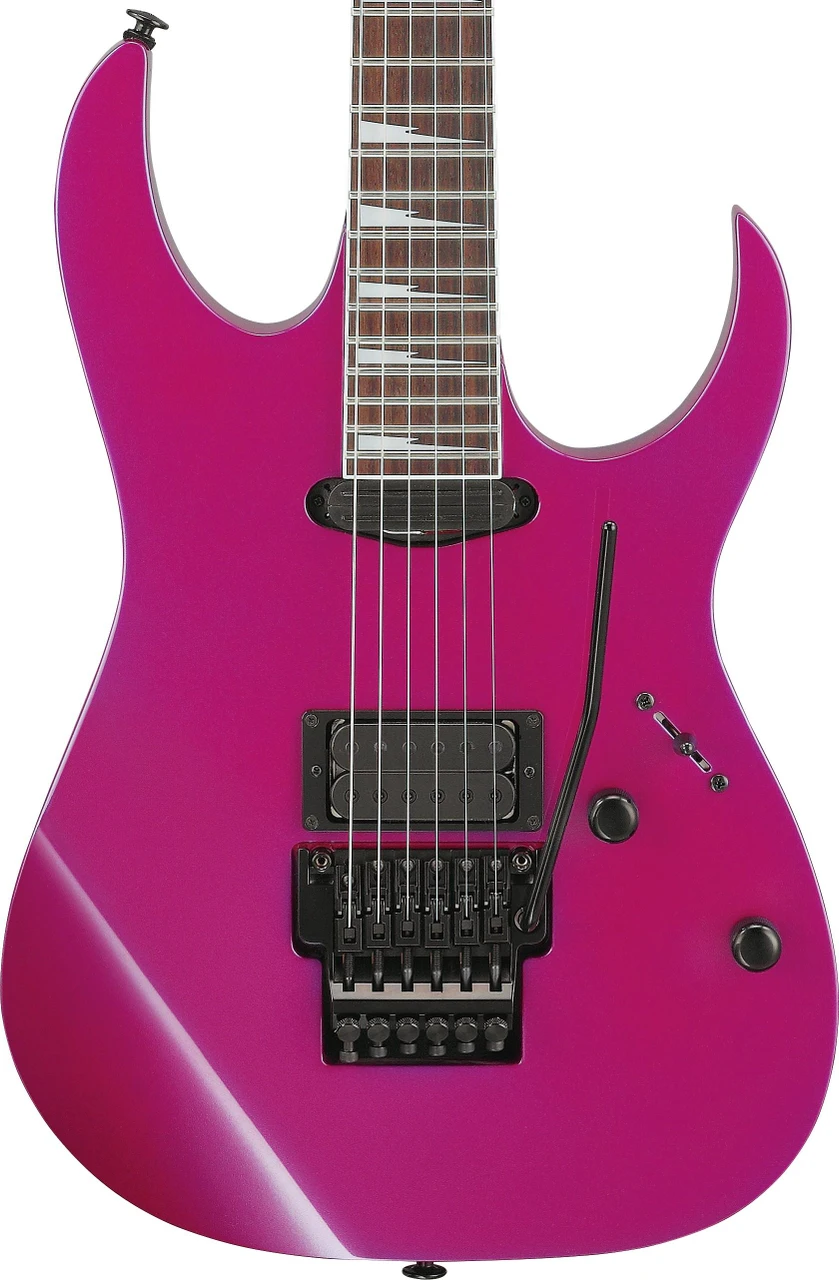 Ibanez Limited Edition Genesis Collection RG565R-PN Electric Guitar in Purple Neon - Image 1