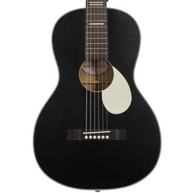 Recording King Dirty 30's Single 0, Series 7 Parlor Guitar In Black - Image 2