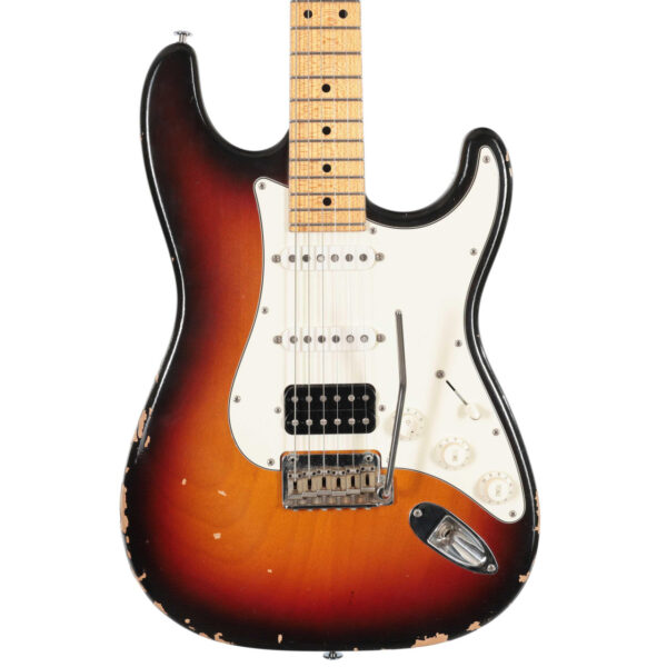 Second Hand Suhr Classic S HSS Electric Guitar In Relic Sunburst #638 - Image 1
