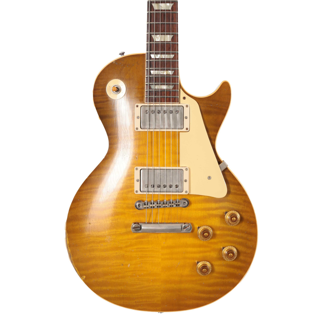 Second Hand Gibson 1959 Les Paul Murphy Lab Heavy Relic Green Lemon 2022 Build #045 - Image 1