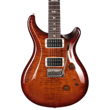 Second Hand PRS Custom 24 Electric Guitar In Dark Cherry Sunburst #066 - Image 2