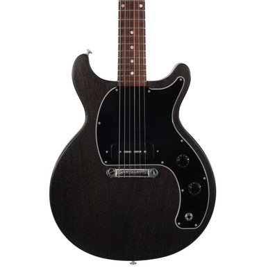 Second Hand Gibson Les Paul DC Tribute Electric Guitar In Ebony #067 - Image 2