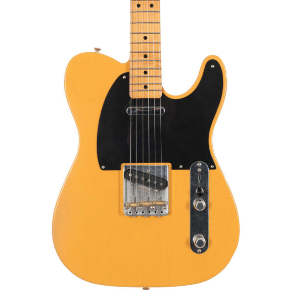 Second Hand Fender FSR Roadworn Telecaster Electric Guitar In Butterscotch Blonde #072 - Image 1