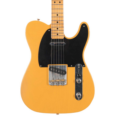 Second Hand Fender FSR Roadworn Telecaster Electric Guitar In Butterscotch Blonde #072 - Image 2