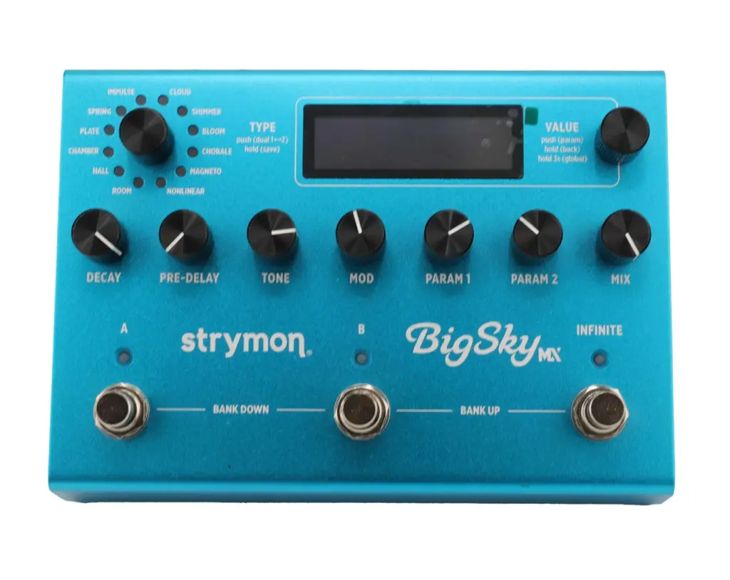 Second Hand Strymon Big Sky MX Multi Reverb Pedal #073