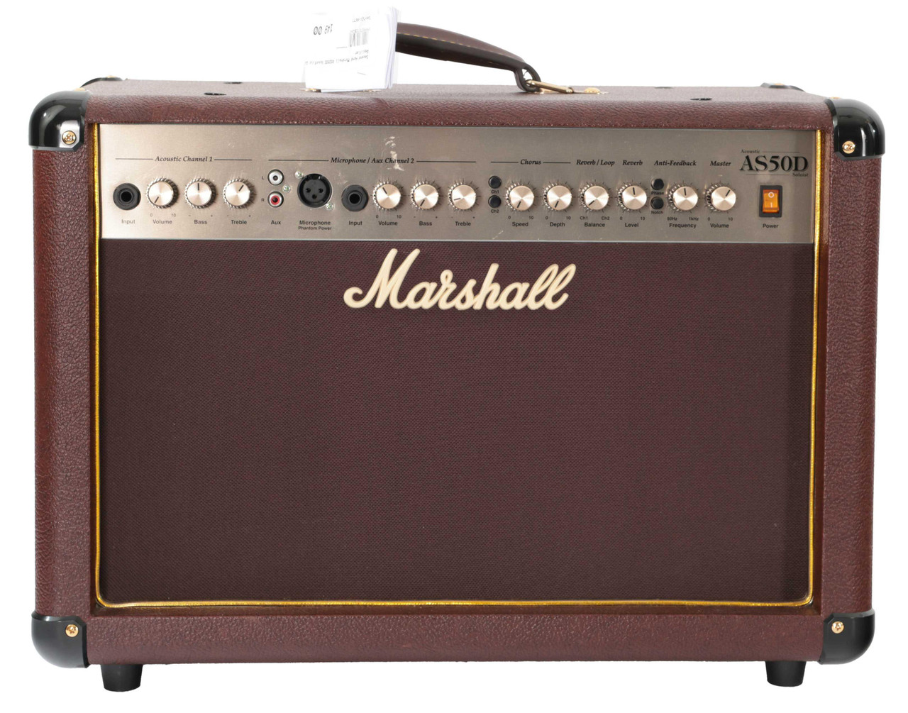 Second Hand Marshall ASD50D Acoustic Guitar Amplifier #077 - Image 1