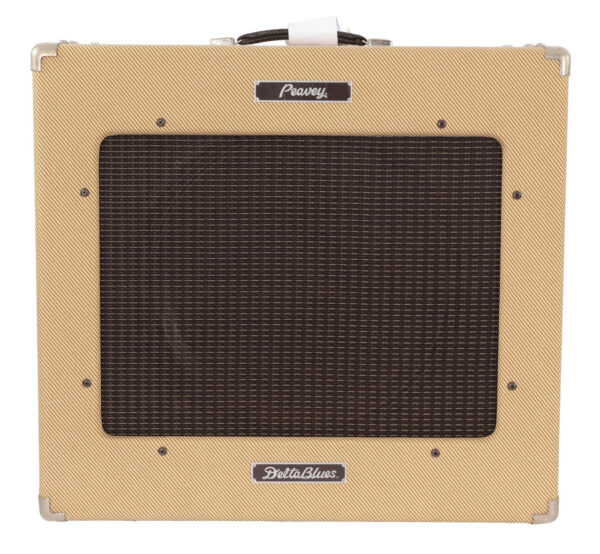 Second Hand Peavey Delta Blues MK1 1x15 Combo Amp In Tweed With Blue Marvel Speaker #090 - Image 1