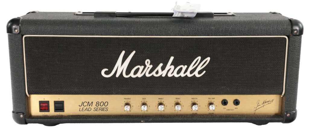 Second Hand 1984 Marshall JCM800 2203 Valve Amp Head #111