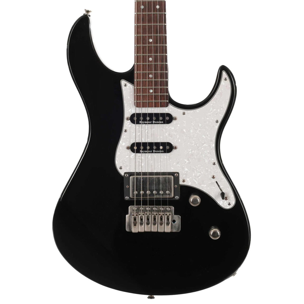 Second Hand Yamaha PAC612VII HSS Electric Guitar In Black #064 - Image 1