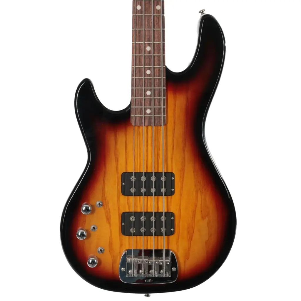 Second Hand G&L L2000 Left Handed Bass Guitar In Vintage Sunburst #768