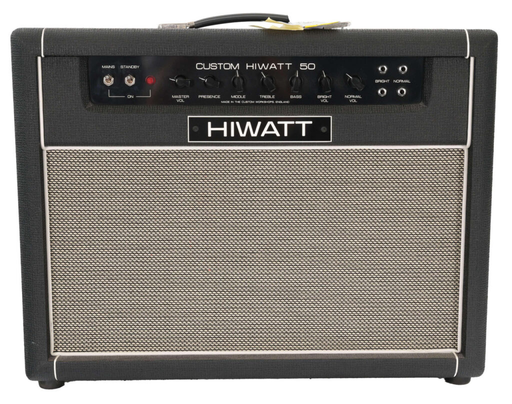 Second Hand Hiwatt Custom 50 Combo Amplifier #813