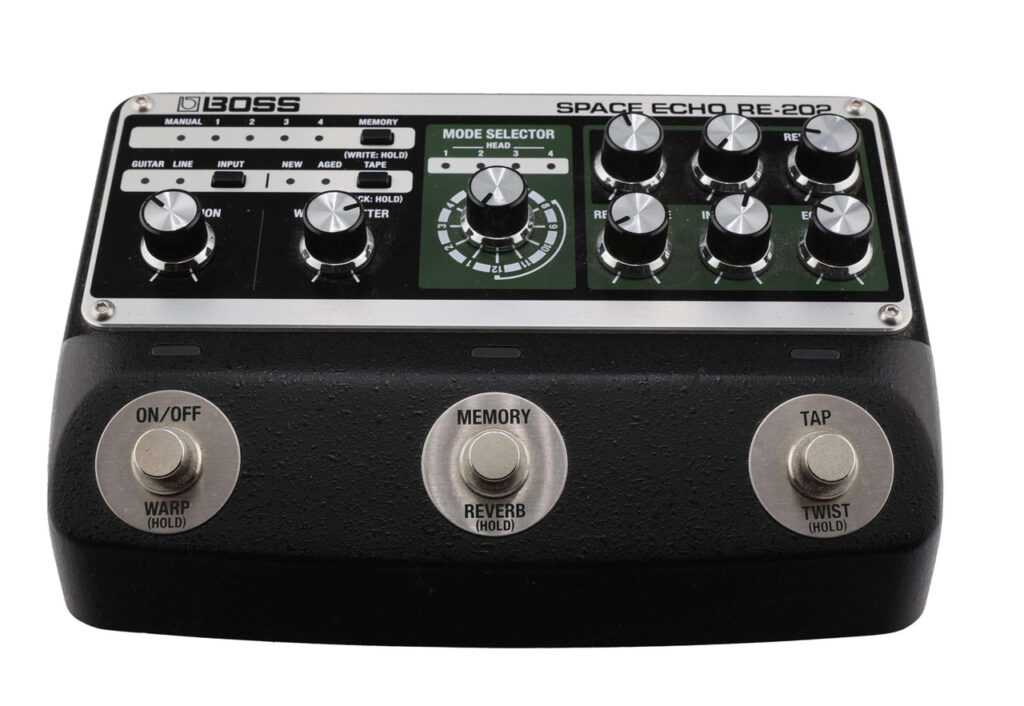 Second Hand BOSS Space-Echo RE-202 Delay Pedal #082