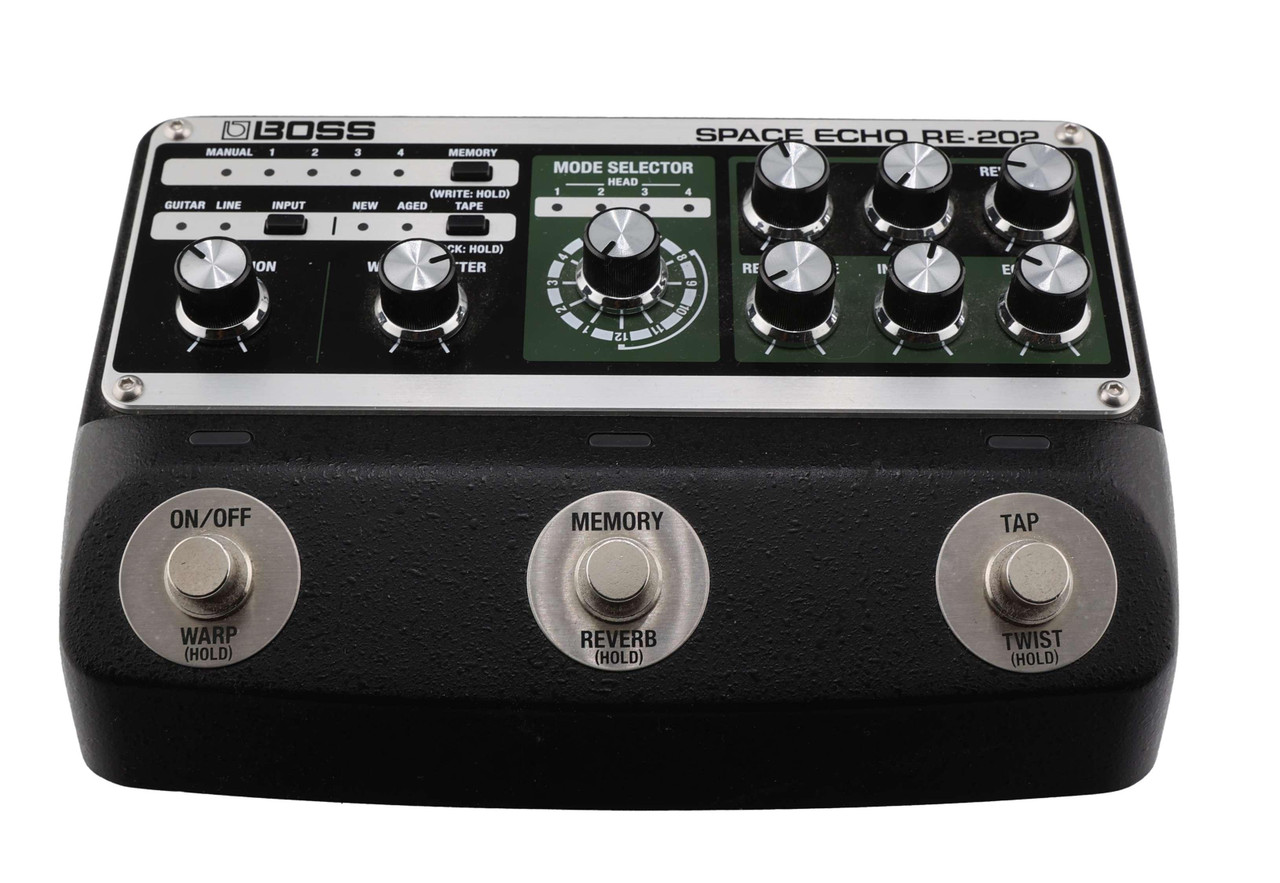 Second Hand BOSS Space-Echo RE-202 Delay Pedal #082 - Image 1