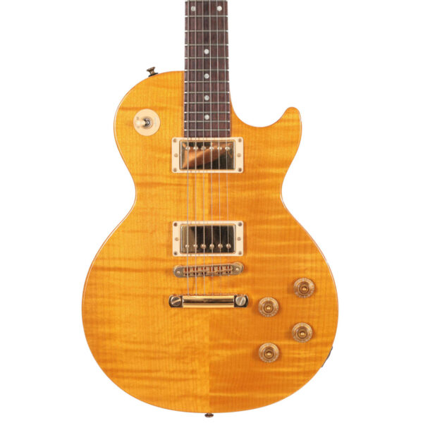 Second Hand Gibson Les Paul Junior Special Plus Electric Guitar In Transparent Amber #174 - Image 1