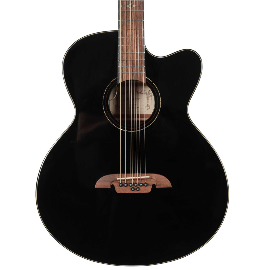 Second Hand Alvarez ABT60CE-8 Acoustic Guitar In Black #021