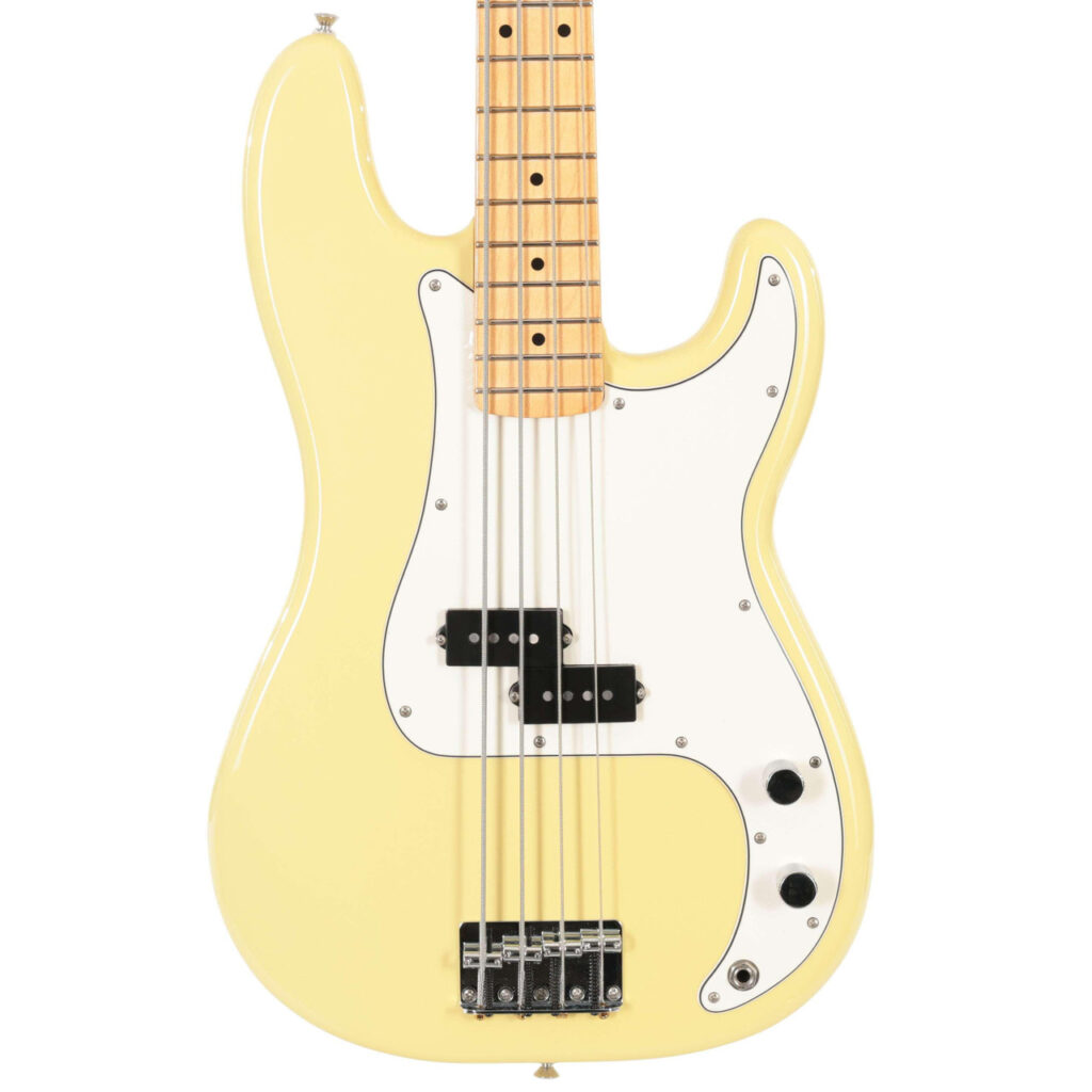 Second Hand Fender Player II Precision Bass Guitar In Hialeah Yellow #811