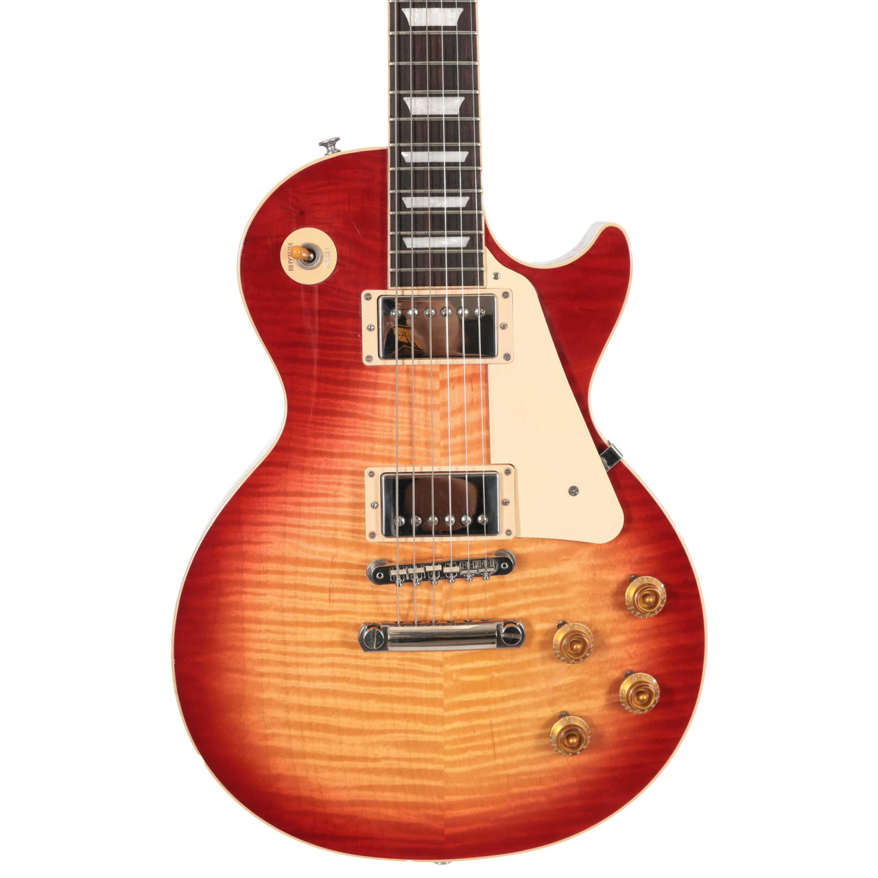 Second Hand 2022 Gibson Les Paul Standard 50s Electric Guitar In Heritage Cherry Sunburst #159 - Image 1
