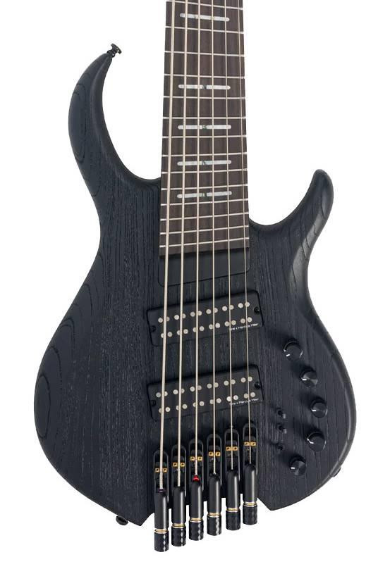 Sire Marcus Miller M6 Headless 6-String Bass Guitar in Black Satin - Image 1