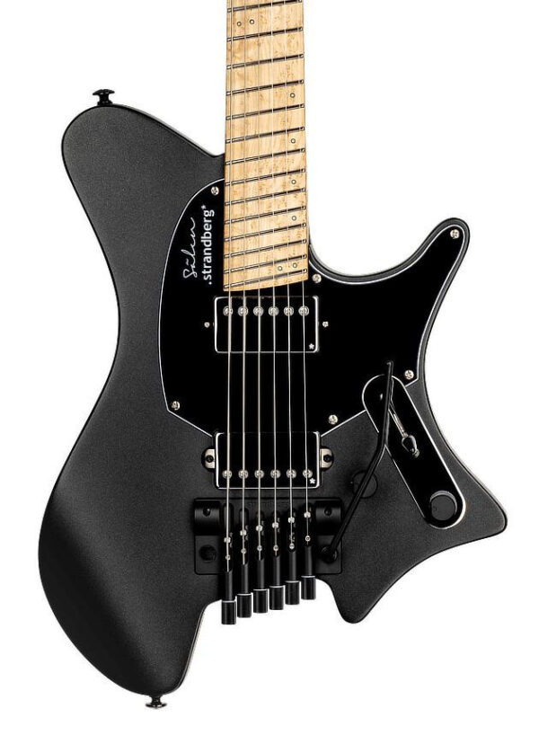 B Stock : Strandberg Salen Classic 6 Electric Guitar with Tremolo in Black - 003 - Image 1