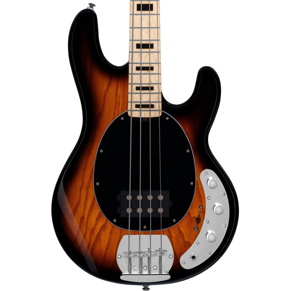 Sterling by Music Man StingRay Plus RAY4X Bass Guitar in Vintage Sunburst