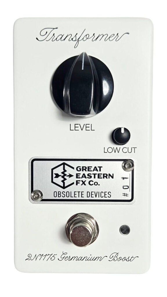Great Eastern FX Co. Limited Edition Obsolete Devices 2N1175 Transformer Boost Pedal