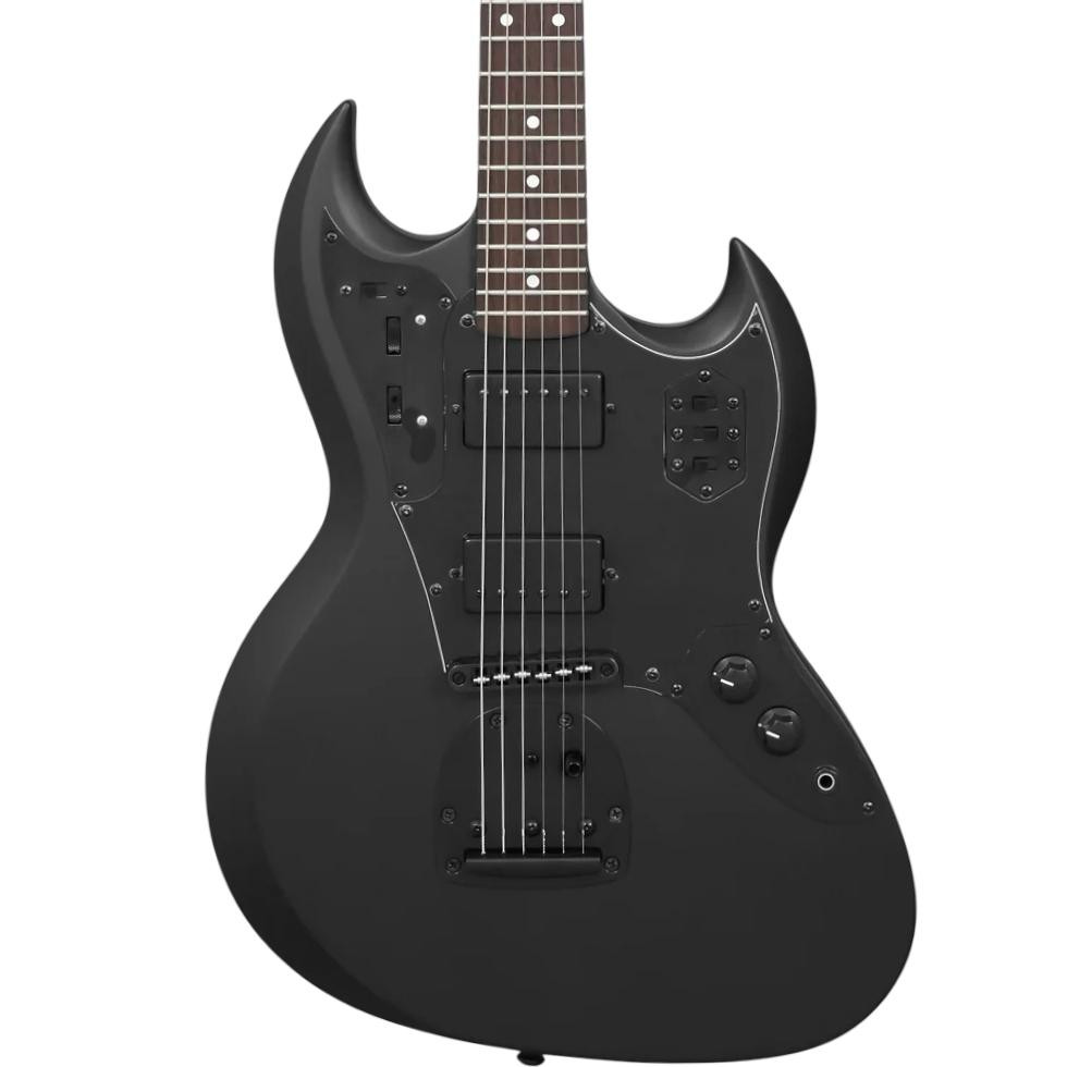 Woodrite Switchblade Electric Guitar in Grimmburst