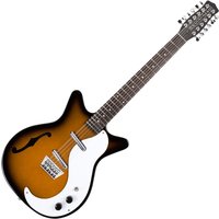 Danelectro 59 12-String GTR F-Hole Tobacco Sunburst