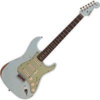 Fender Custom Shop Limited Edition 60 Stratocaster with Matching Peg Relic Aged Sonic Blue
